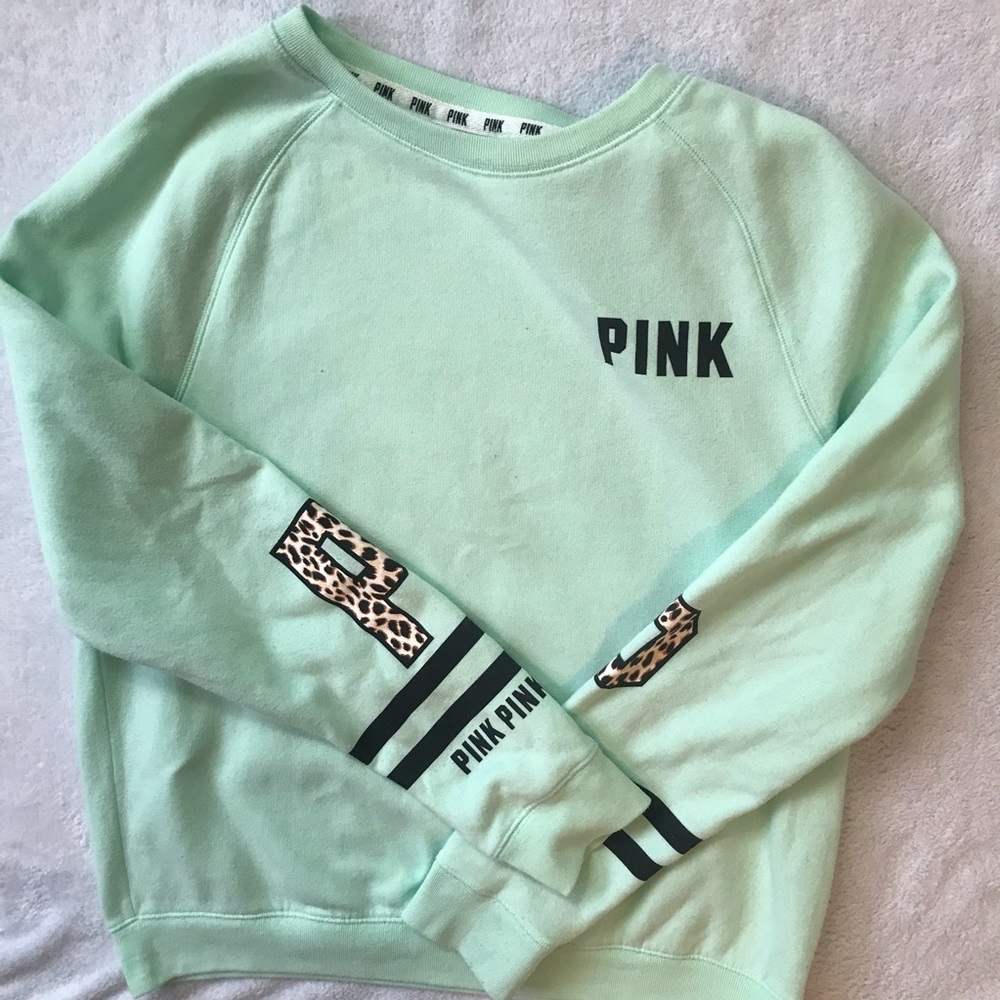 VS PINK leopard print sweater